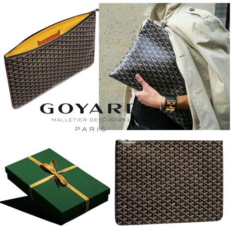 goyard small senat pouch|goyard senat bag.